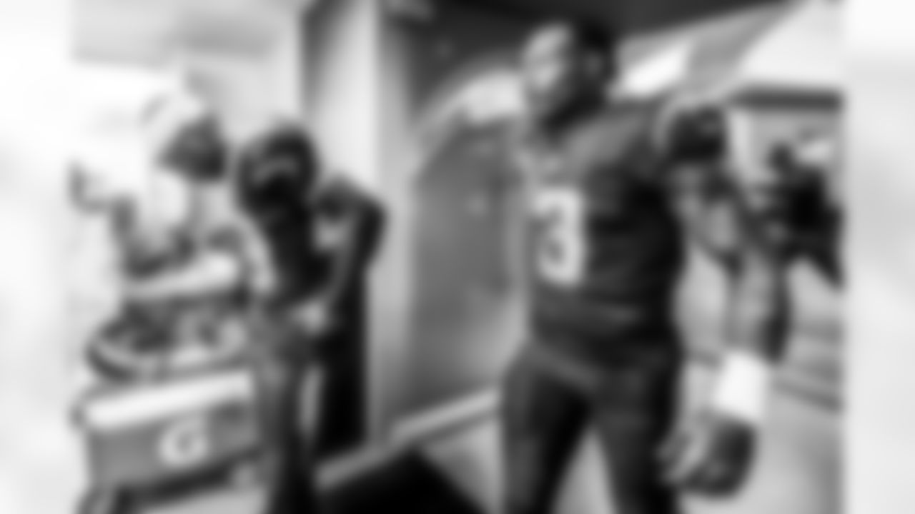 Take a look back at the Chargers Week 17 matchup with the Texans in monochrome.