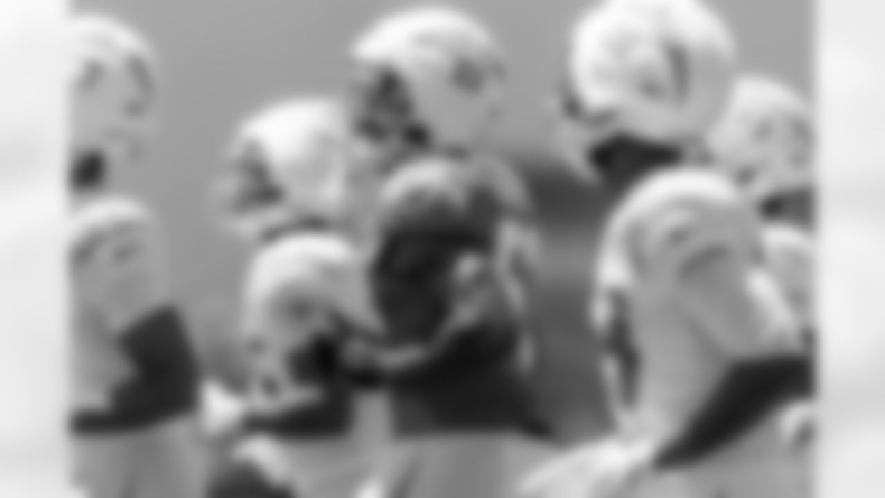 The Los Angeles Chargers practice at Training Camp on Monday, August 18, 2025 at The Bolt in El Segundo, CA.