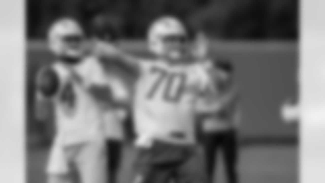 The Los Angeles Chargers practice on Friday, January 5, 2024 at Hoag Performance Center in Costa Mesa, CA.