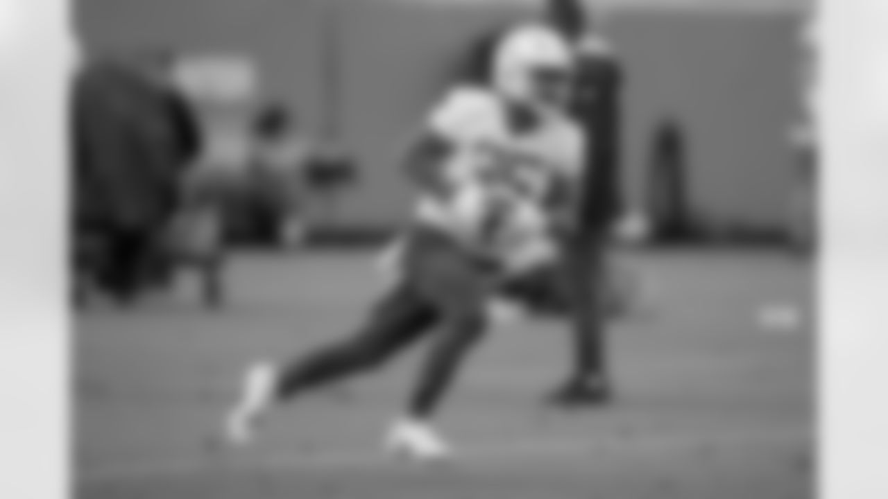 The Los Angeles Chargers practice on Wednesday, November 15, 2023 at Hoag Performance Center in Costa Mesa, CA.