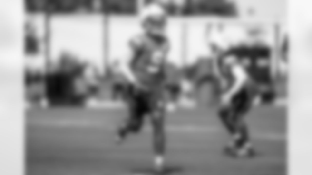 The Los Angeles Chargers practice on Thursday, October 9, 2025 at The Bolt in El Segundo, CA.