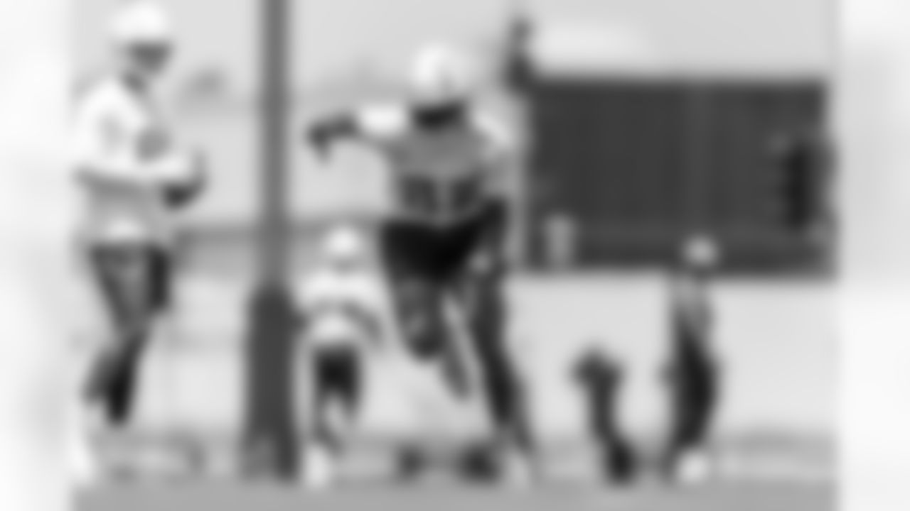 Los Angeles Chargers players participate in Phase 3 of the offseason program on Tuesday, May 27, 2025 at The Bolt in El Segundo, CA.
