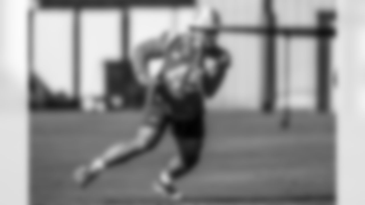 The Los Angeles Chargers practice on Thursday, January 8, 2026 at The Bolt in El Segundo, CA.