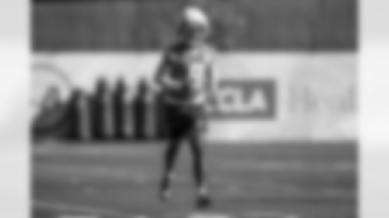 The Los Angeles Chargers practice on Friday, December 5, 2025 at The Bolt in El Segundo, CA.