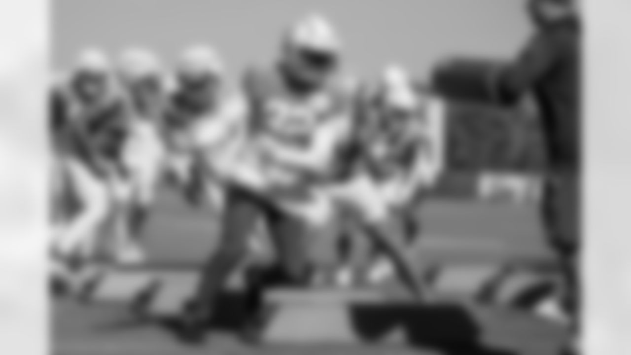 The Los Angeles Chargers practice on Friday, November 3, 2023 at Hoag Performance Center in Costa Mesa, CA.