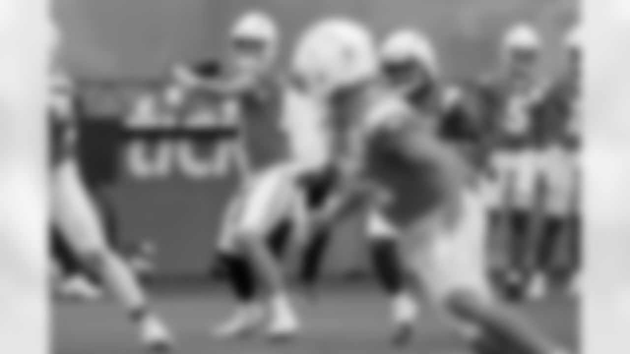 The Los Angeles Chargers practice at Training Camp on Monday, July 21, 2025 at The Bolt in El Segundo, CA.