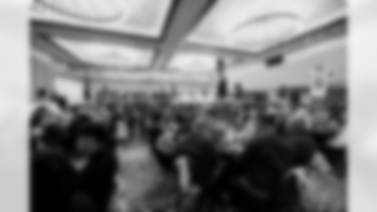 The Los Angeles Chargers participate in the 49th CIF-SS-Ford Championship Luncheon on Tuesday, November 25, 2025 at The Grand in Long Beach, CA.