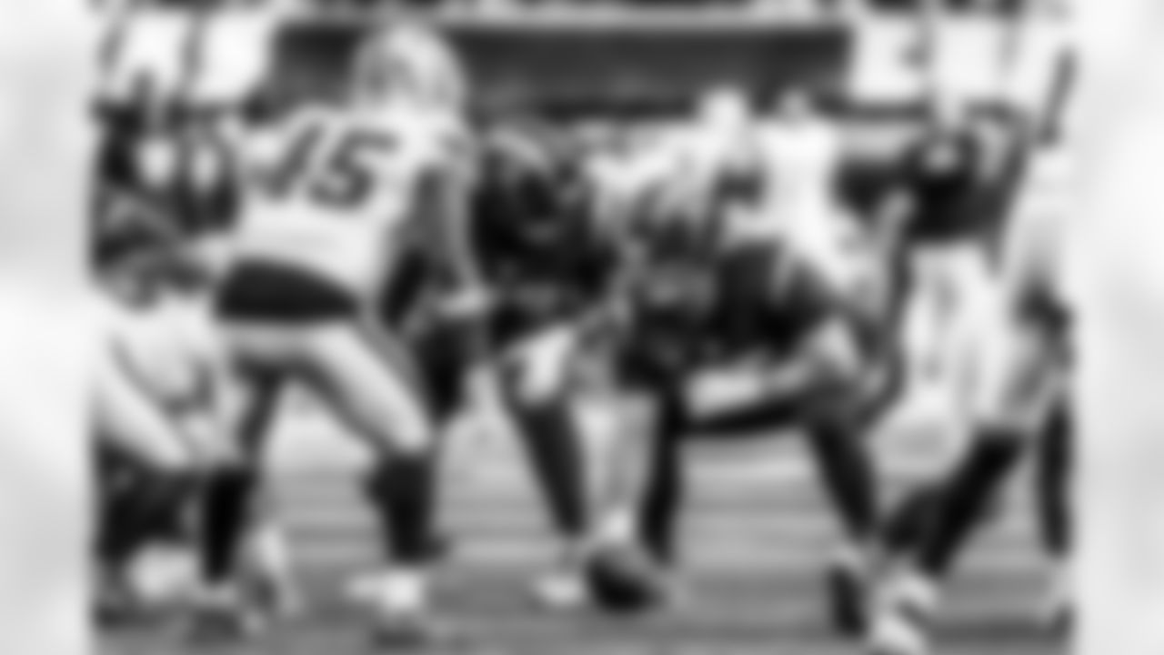 Take a look back at the Chargers Week 13 matchup with the Raiders in monochrome.