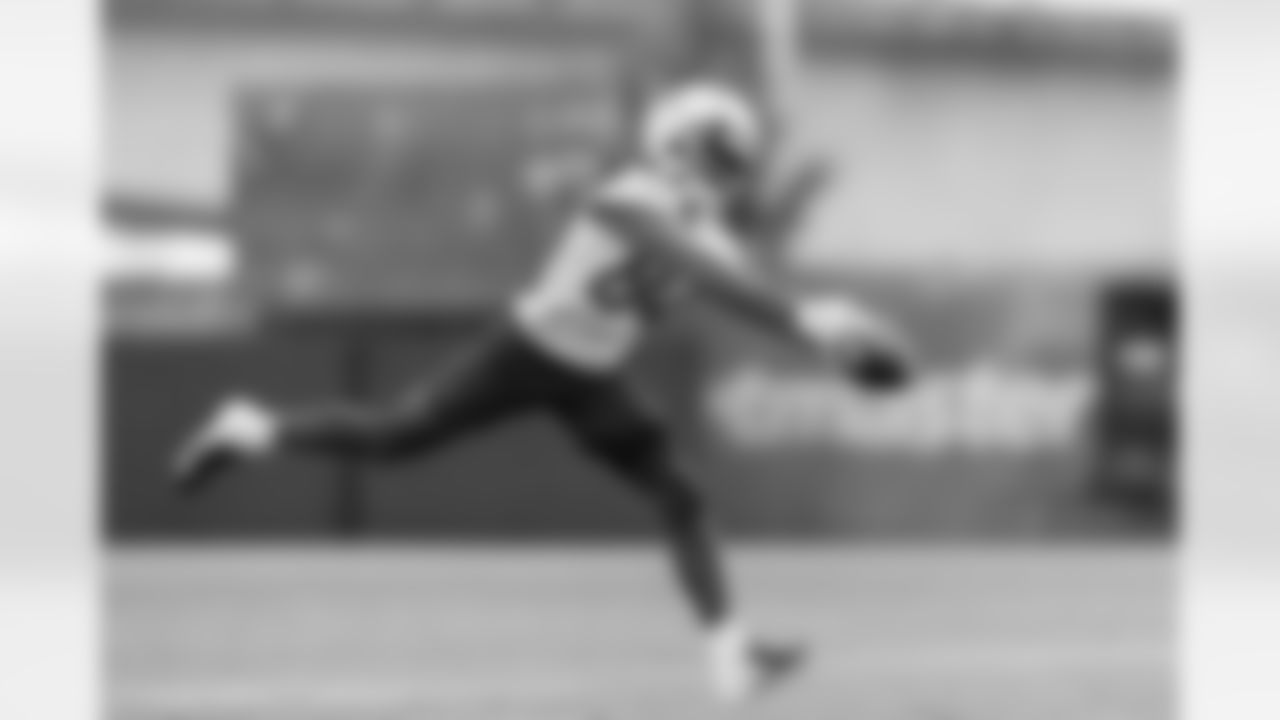 The Los Angeles Chargers practice on Thursday, November 13, 2025 at The Bolt in El Segundo, CA.