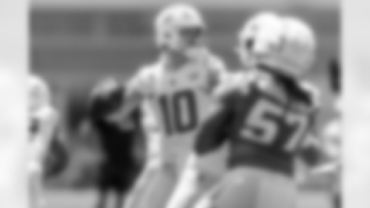 The Los Angeles Chargers hold Mandatory Mini-Camp on Tuesday, June 10, 2025 at The Bolt in El Segundo, CA.