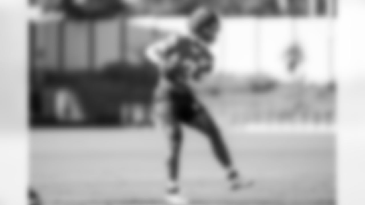 The Los Angeles Chargers practice on Friday, November 28, 2025 at The Bolt in El Segundo, CA.