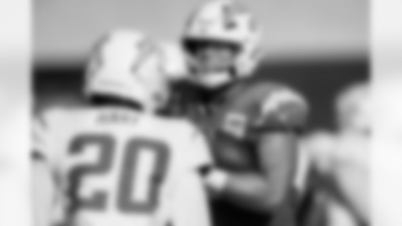 The Los Angeles Chargers practice at Training Camp on Tuesday, August 5, 2025 at The Bolt in El Segundo, CA.