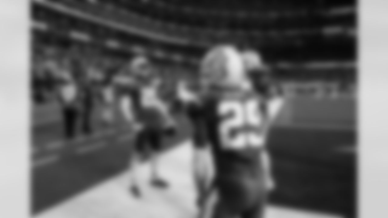 CB Cam Hart (20) and CB Tarheeb Still (29)