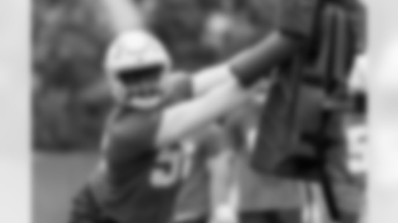 The Los Angeles Chargers hold OTA's on Monday, May 20, 2024 at Hoag Performance Center in Costa Mesa, CA.