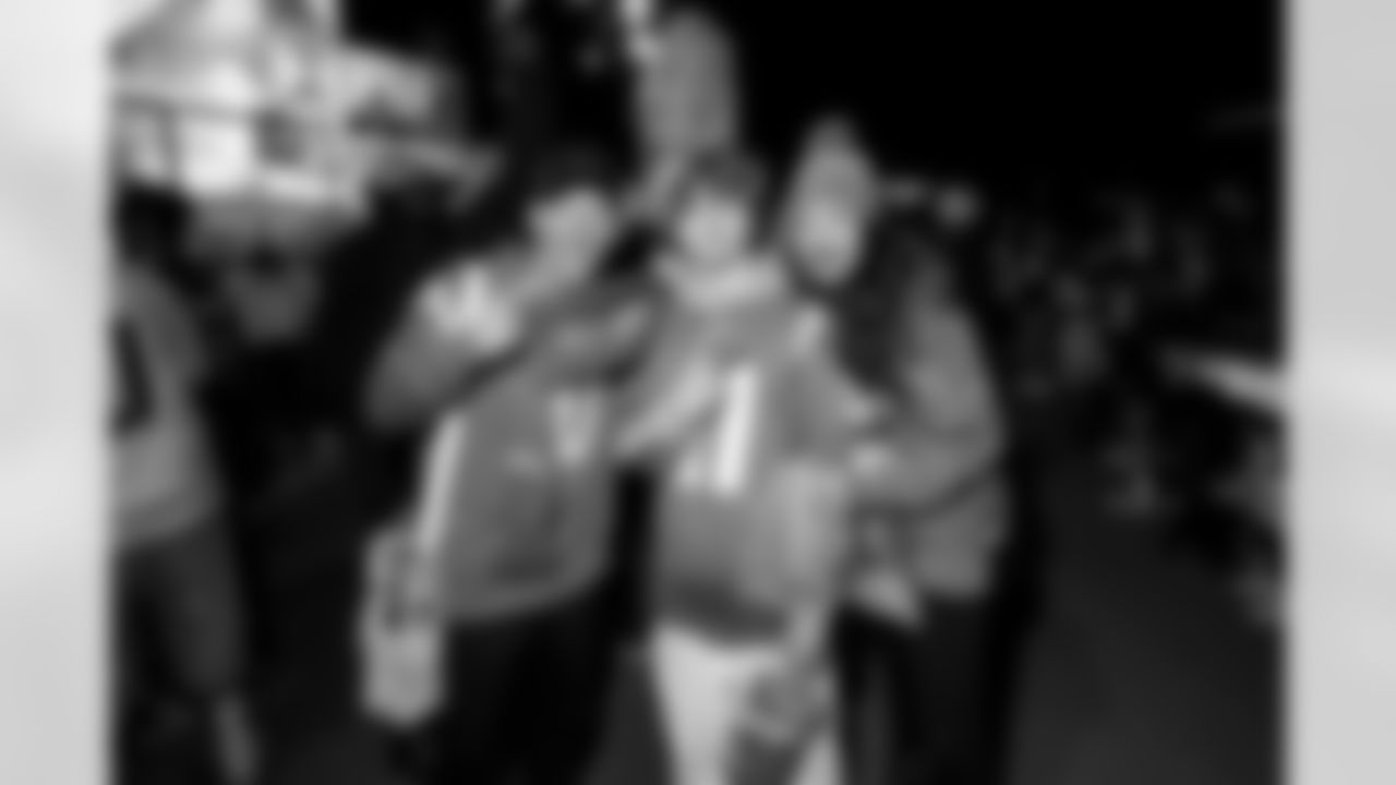 Fans gather at The Bolt for the Fan Rally + Drone Show on Friday January 9th, 2025