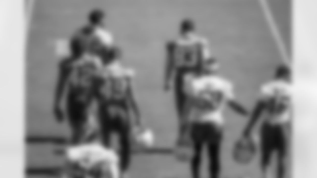 The Los Angeles Chargers practice on Friday, October 17, 2025 at The Bolt in El Segundo, CA.