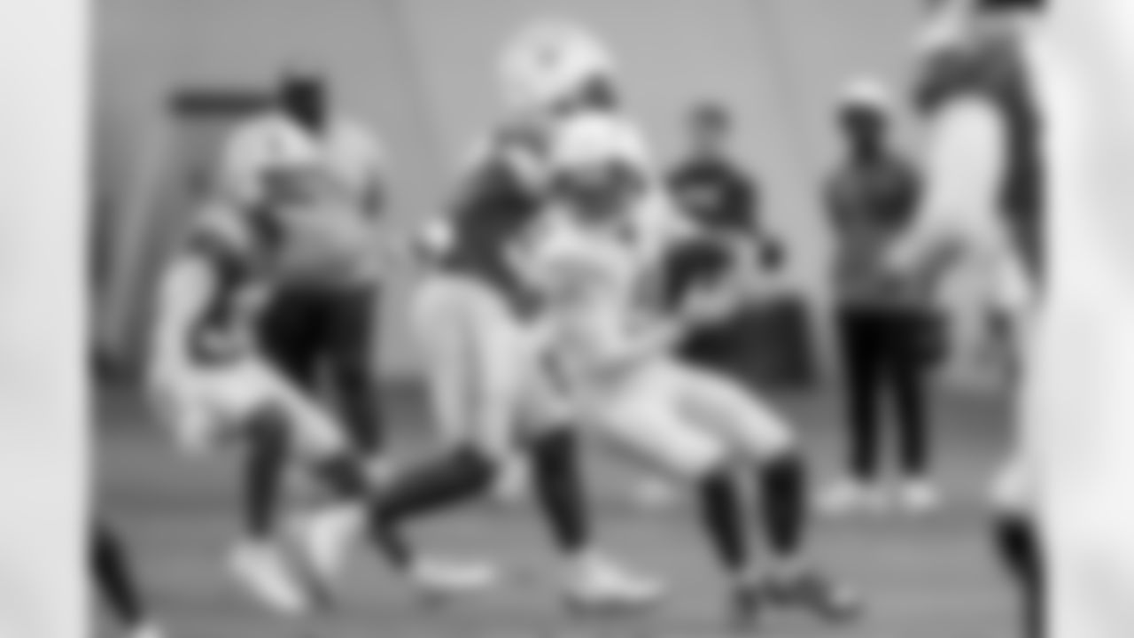 The Los Angeles Chargers practice on Wednesday, November 12, 2025 at The Bolt in El Segundo, CA.