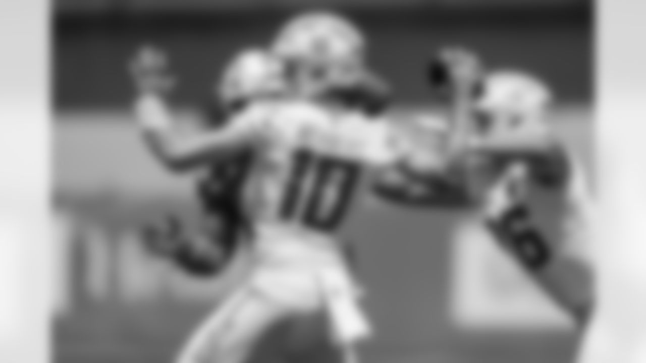 The Los Angeles Chargers hold Mandatory Mini-Camp on Tuesday, June 10, 2025 at The Bolt in El Segundo, CA.