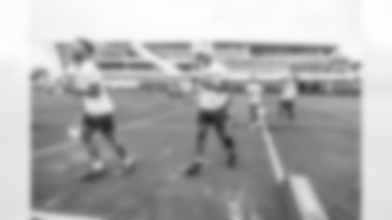 Los Angeles Chargers players participate in Phase 3 of the offseason program on Wednesday, June 4, 2025 at The Bolt in El Segundo, CA.