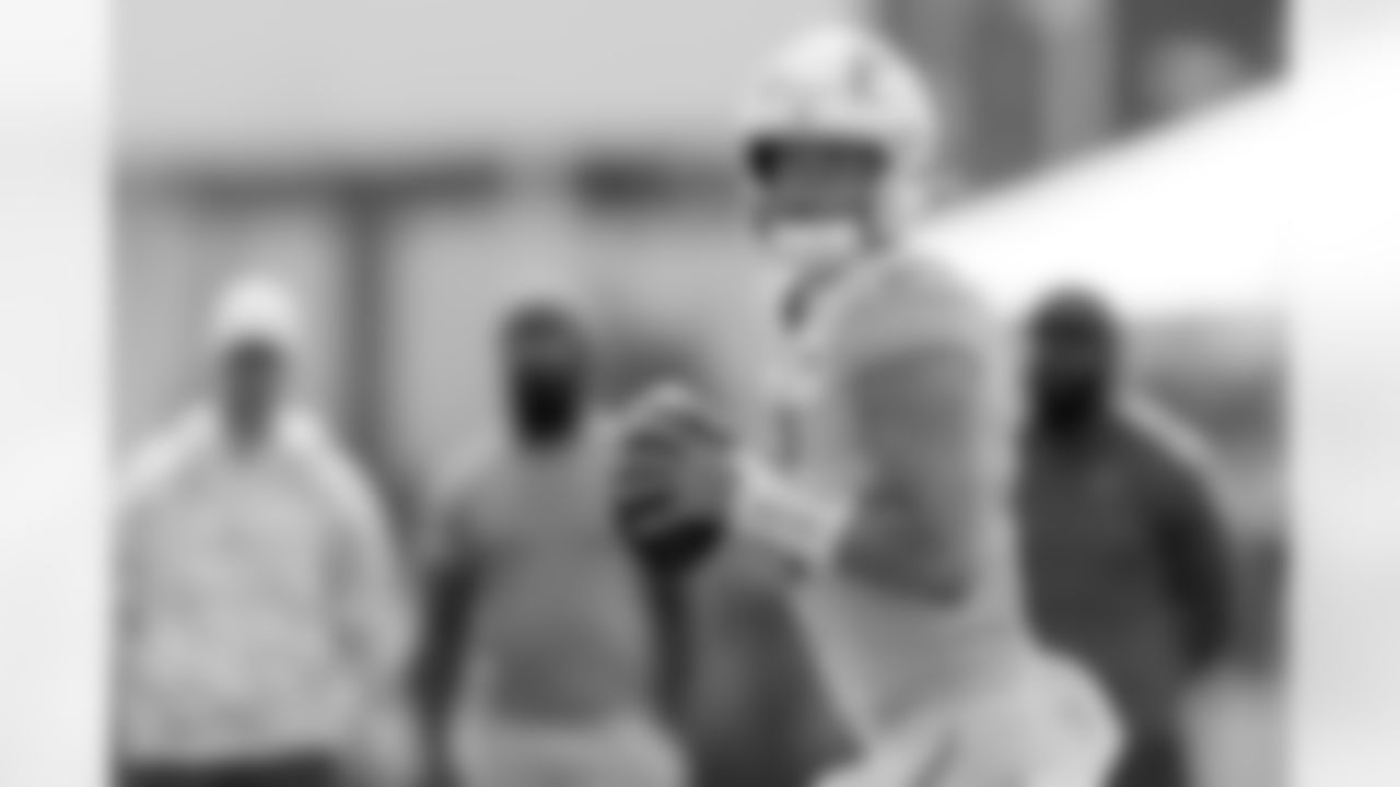 The Los Angeles Chargers practice at Training Camp on Saturday, July 26, 2025 at The Bolt in El Segundo, CA.