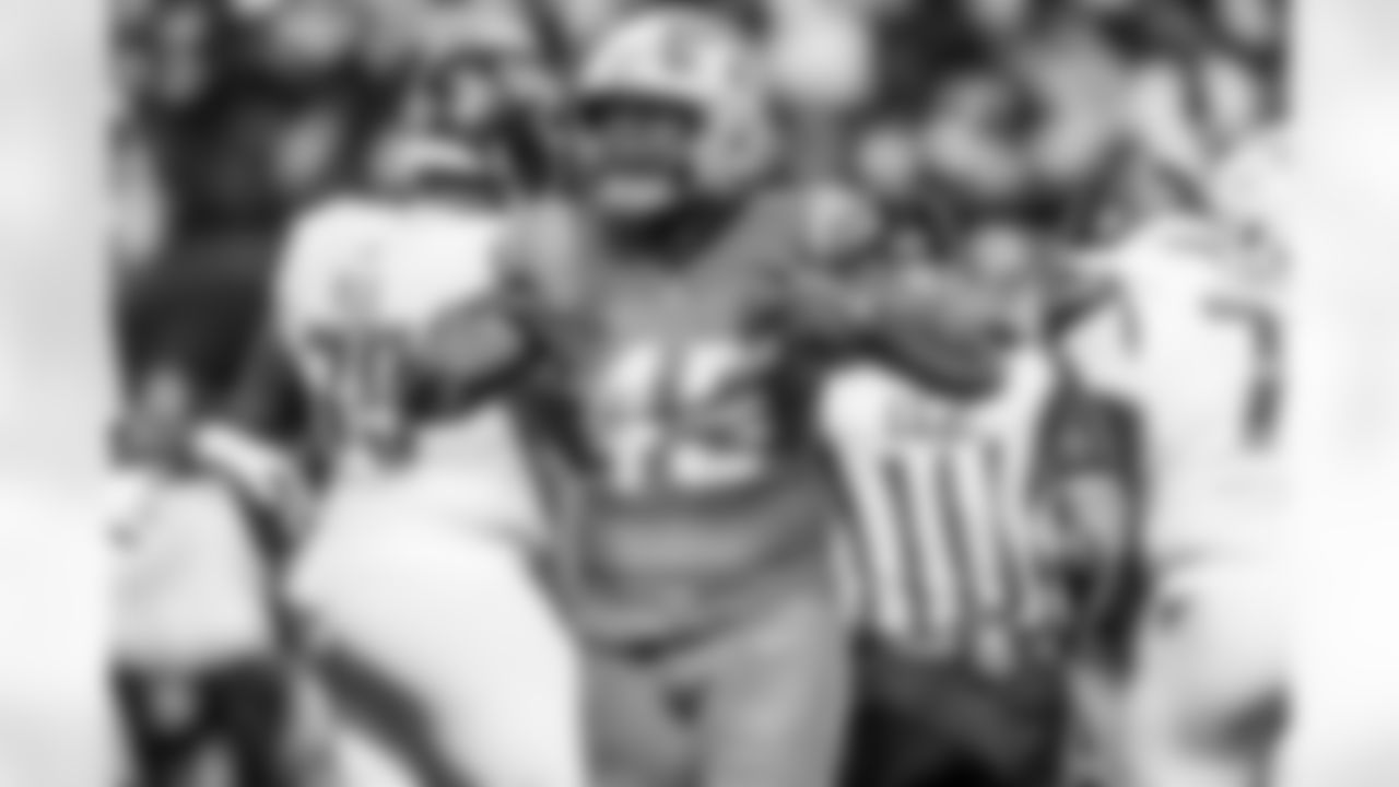 Take a look back at the Chargers Week 5 matchup with the Commanders in monochrome!