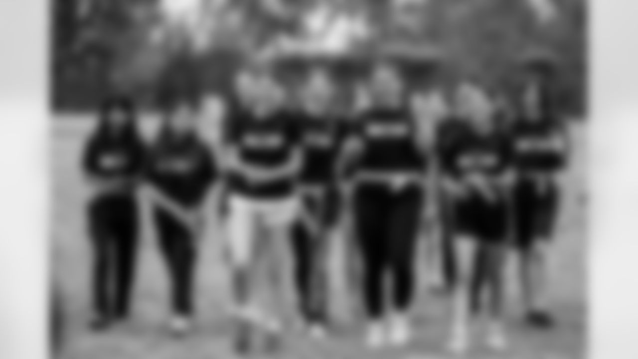 The Los Angeles Chargers host a girls flag football camp on Wednesday, March 26, 2025 at Blair High School in Pasadena, CA.