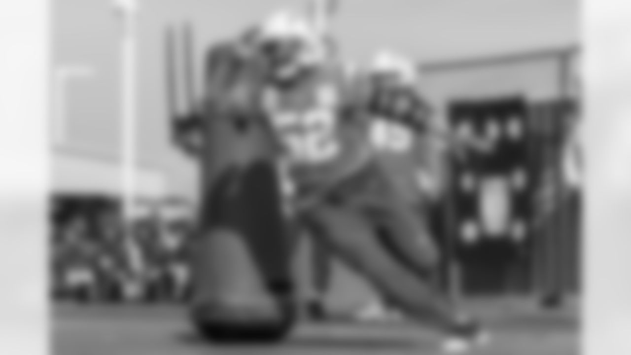 The Los Angeles Chargers practice on Thursday, December 18, 2025 at The Bolt in El Segundo, CA.