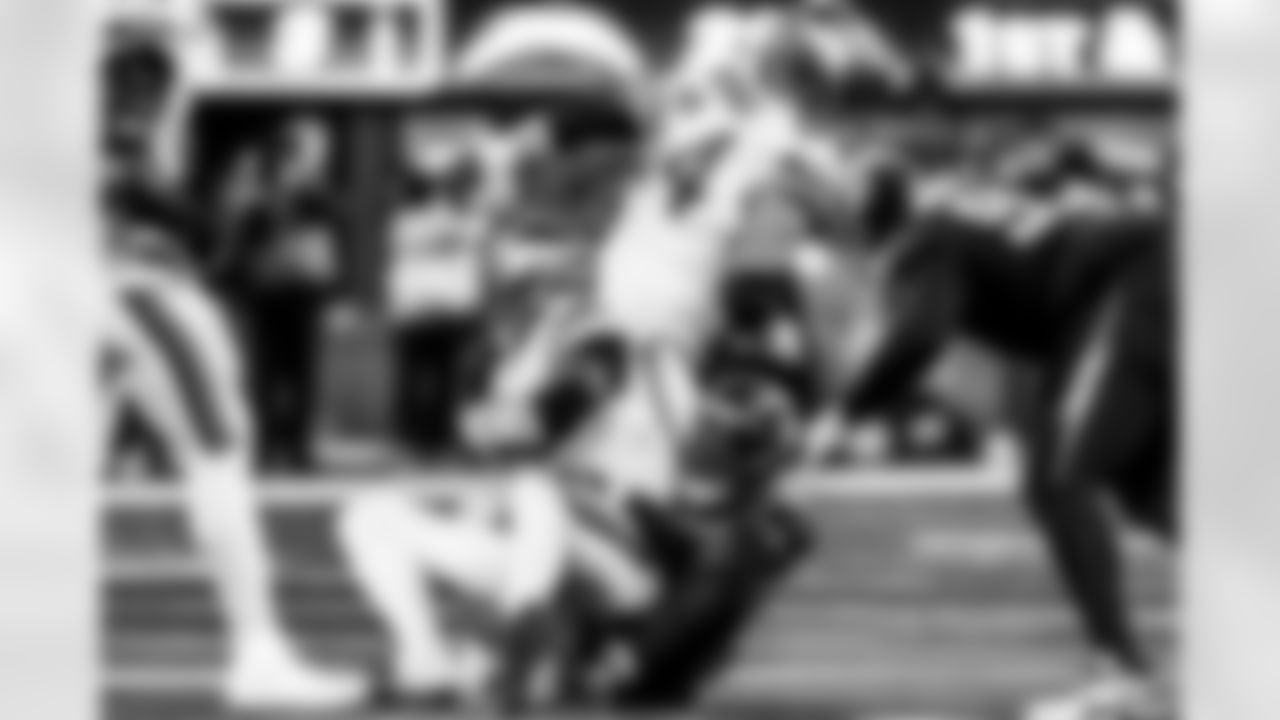 Take a look back at the Chargers Week 8 matchup with the Vikings in monochrome!
