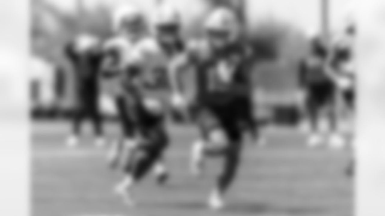 The Los Angeles Chargers practice on Monday, September 1, 2025 at The Bolt in El Segundo, CA.