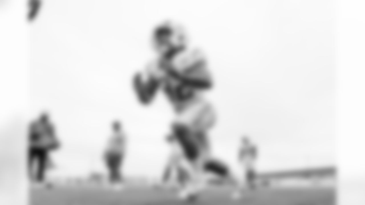 The Los Angeles Chargers practice on Wednesday, November 12, 2025 at The Bolt in El Segundo, CA.