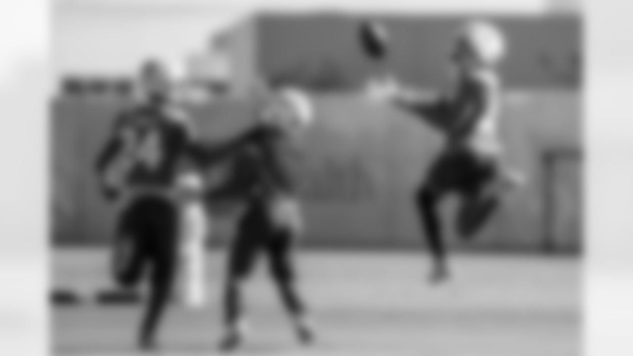 The Los Angeles Chargers practice at Training Camp on Thursday, December 11, 2025 at The Bolt in El Segundo, CA.