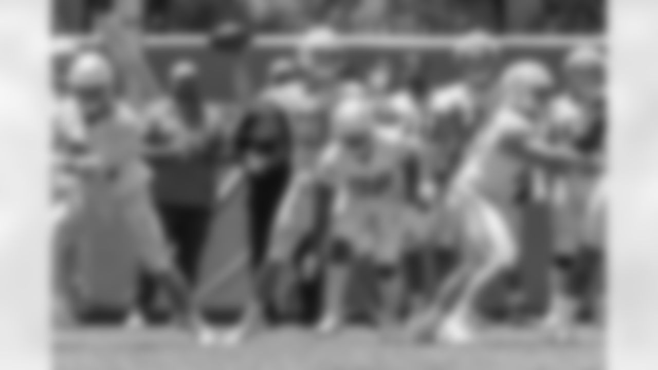 The Los Angeles Chargers hold OTA's on Wednesday, May 29, 2024 at Hoag Performance Center in Costa Mesa, CA.