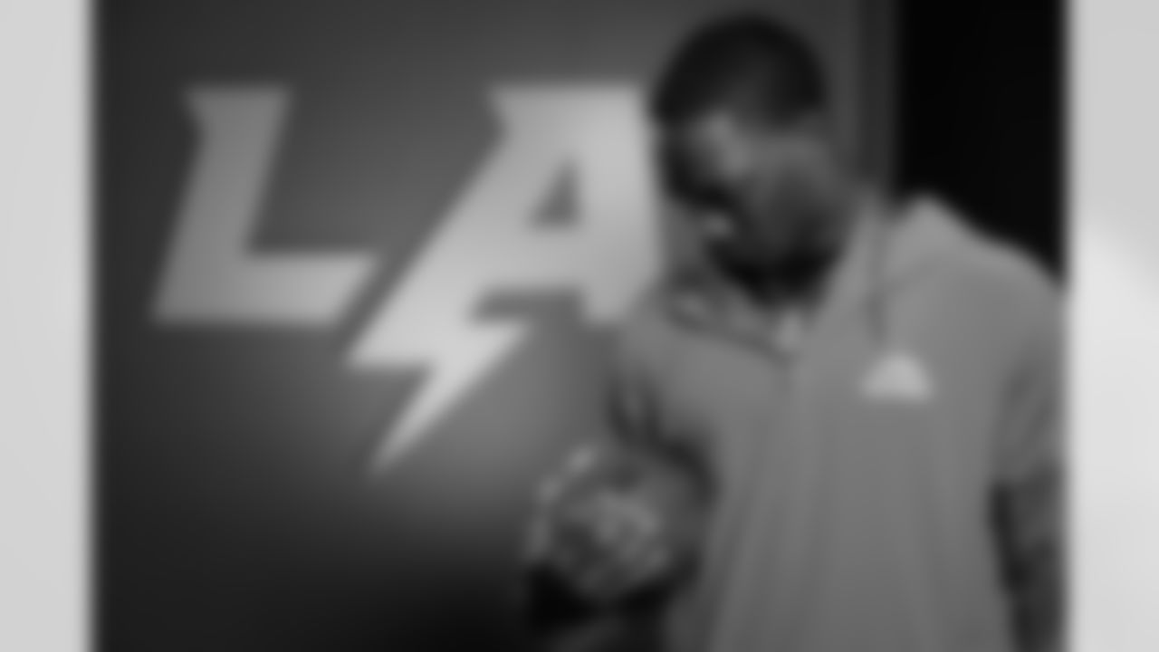 The Los Angeles Chargers rookie class is photographed on Thursday, May 9, 2024 at Hoag Performance Center in Costa Mesa, CA.