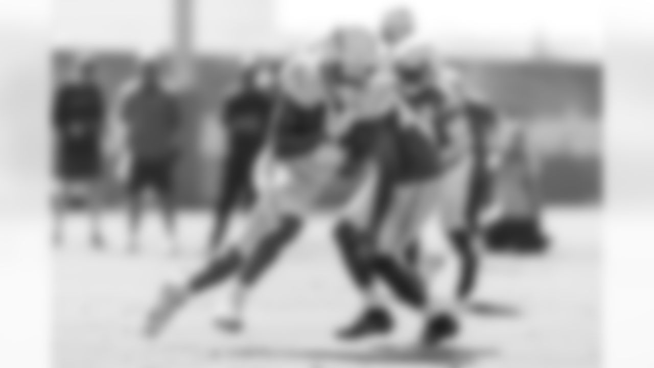 The Los Angeles Chargers practice on Tuesday, October 28, 2025 at The Bolt in El Segundo, CA.