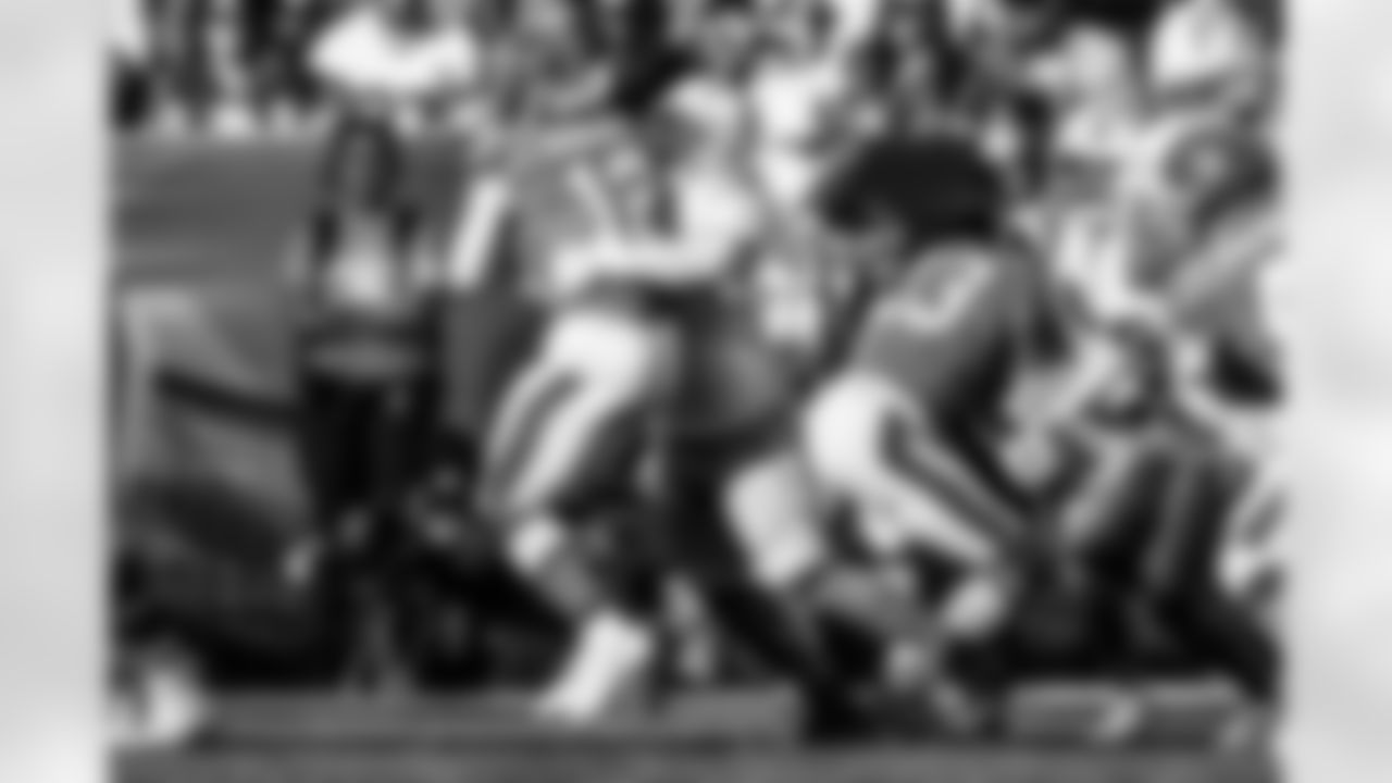 Take a look back at the Chargers Week 18 matchup with the Broncos in monochrome.