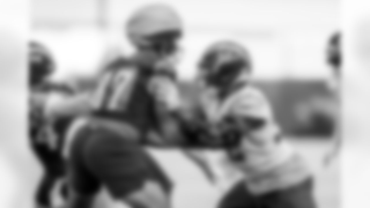 The Los Angeles Chargers practice on Tuesday, October 21, 2025 at The Bolt in El Segundo, CA.