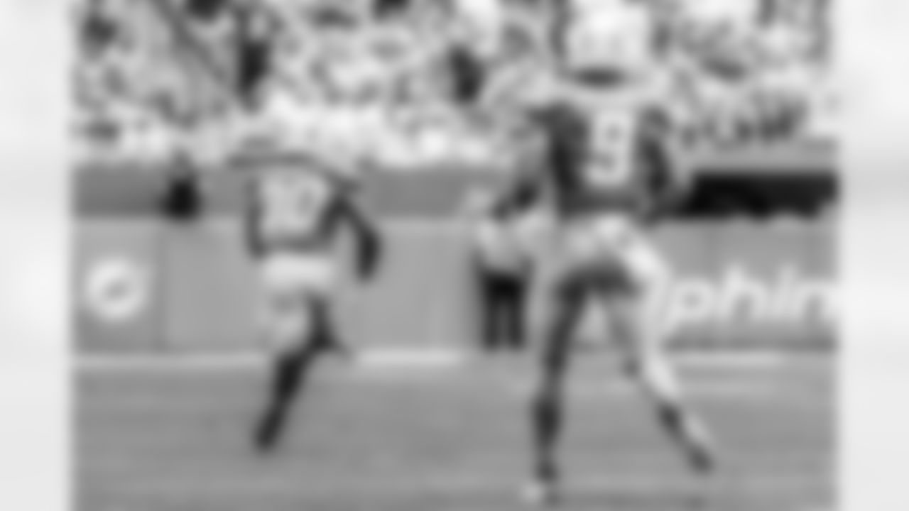Take a look back at the Chargers Week 6 matchup with the Dolphins in monochrome!