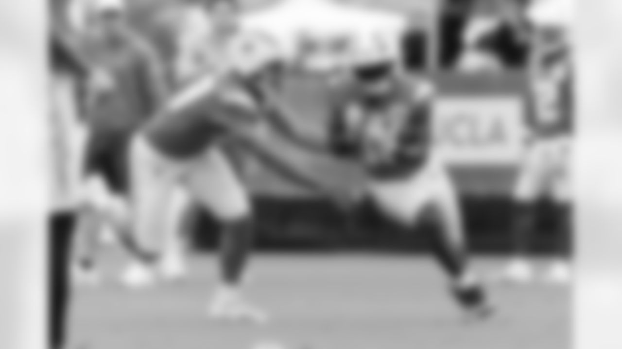 The Los Angeles Chargers practice at Training Camp on Monday, July 21, 2025 at The Bolt in El Segundo, CA.
