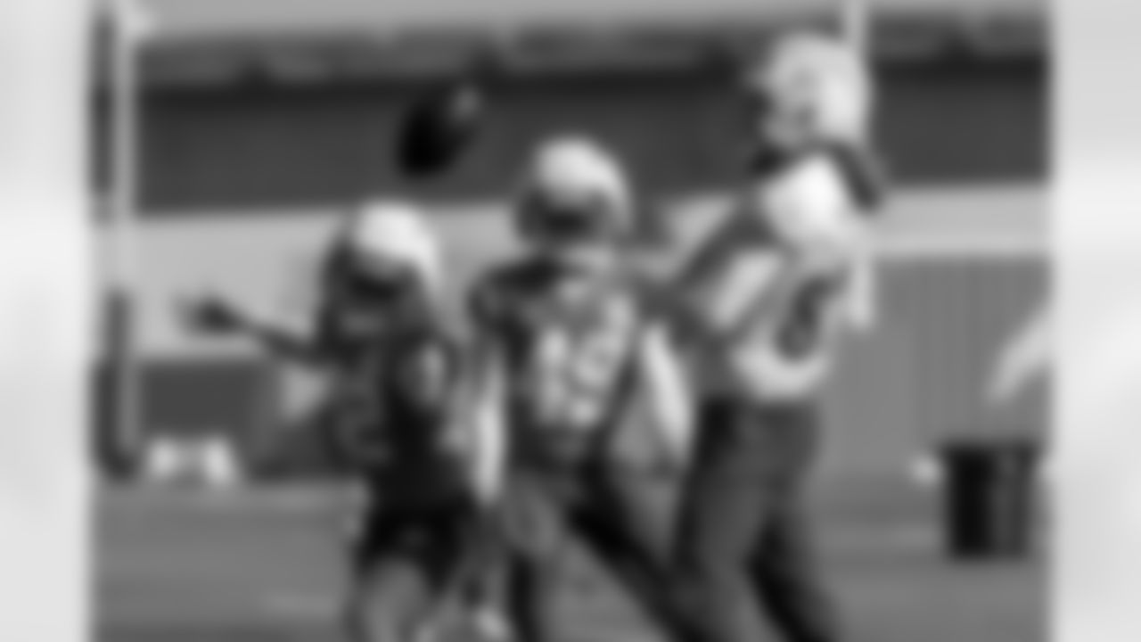 The Los Angeles Chargers practice on Thursday, January 2, 2025 at The Bolt in El Segundo, CA.