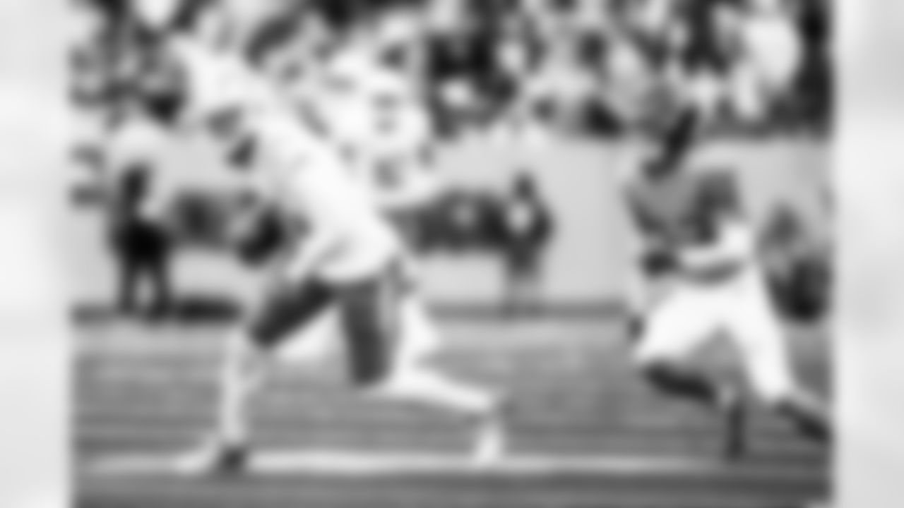 Take a look back at the Chargers Week 9 matchup with the Titans in monochrome.