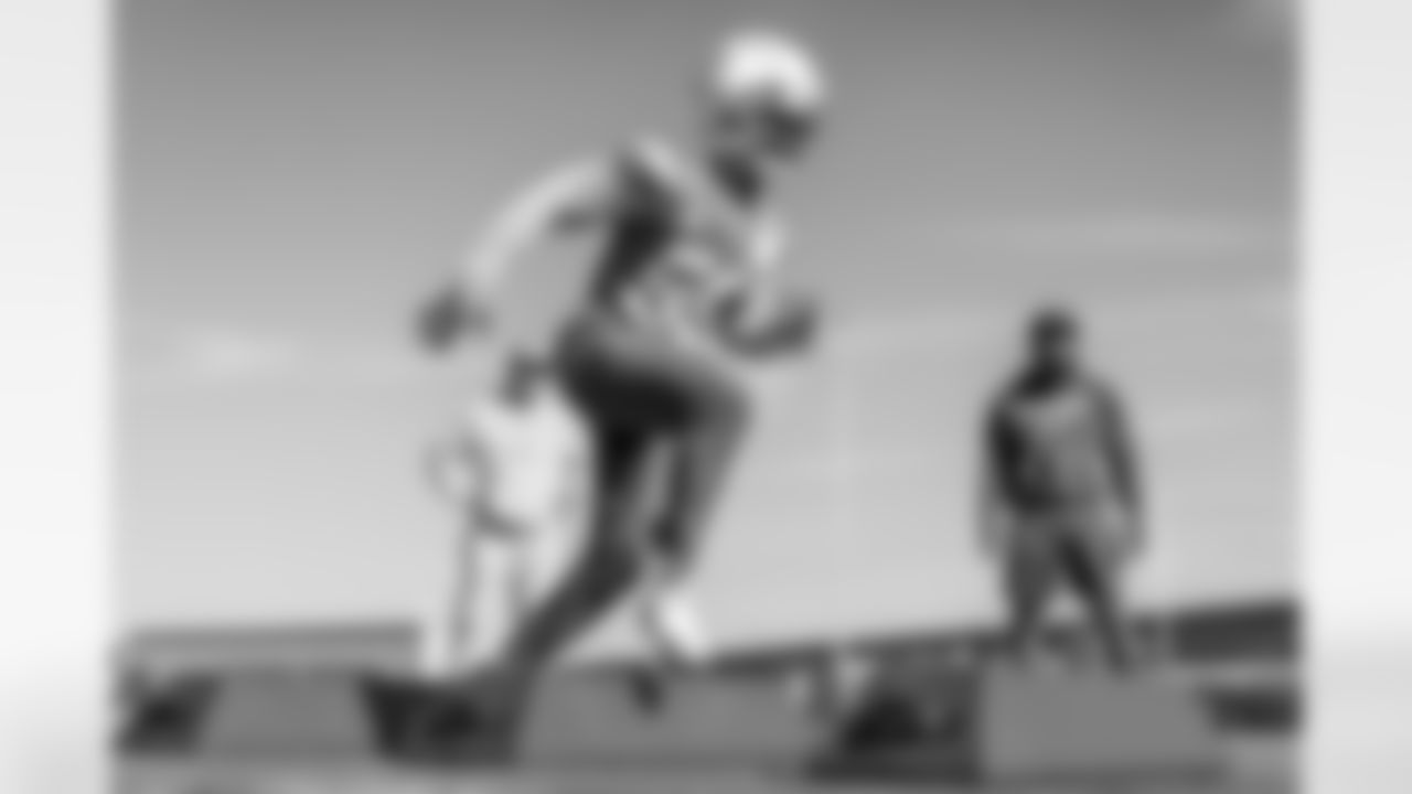 The Los Angeles Chargers practice on Friday, December 19, 2025 at The Bolt in El Segundo, CA.