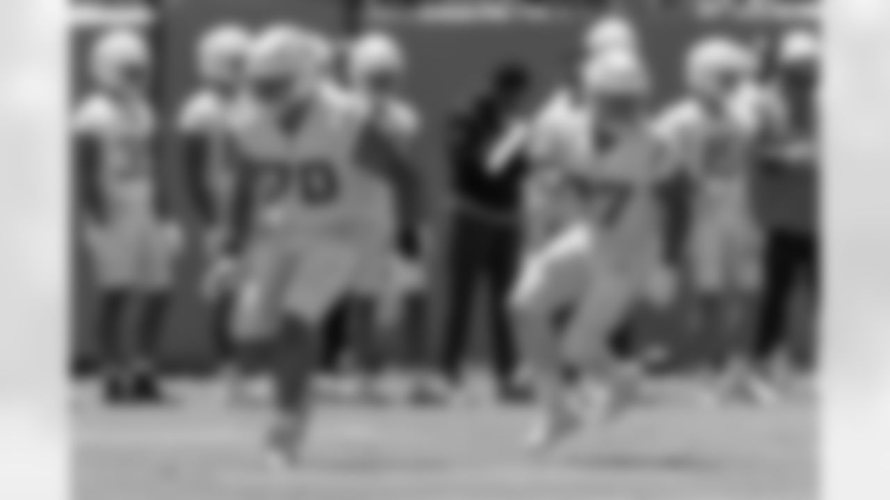 The Los Angeles Chargers hold Mandatory Mini-Camp on Wednesday, June 12, 2024 at Hoag Performance Center in Costa Mesa, CA.