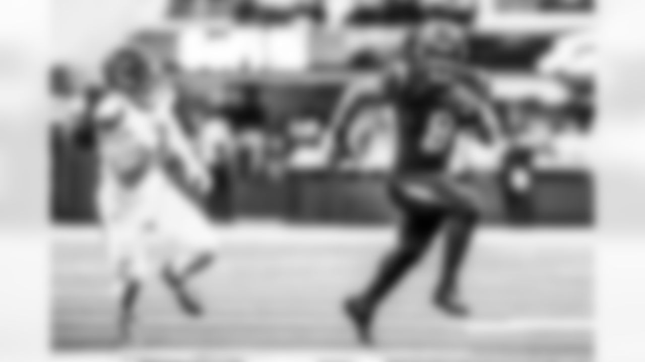 Take a look back at the Chargers Week 17 matchup with the Texans in monochrome.