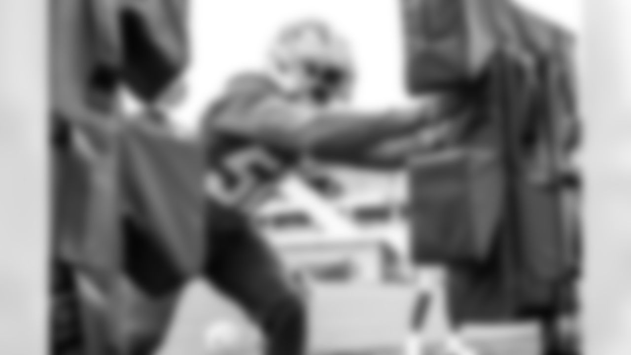 Los Angeles Chargers players participate in Phase 3 of the offseason program on Tuesday, June 3, 2025 at The Bolt in El Segundo, CA.