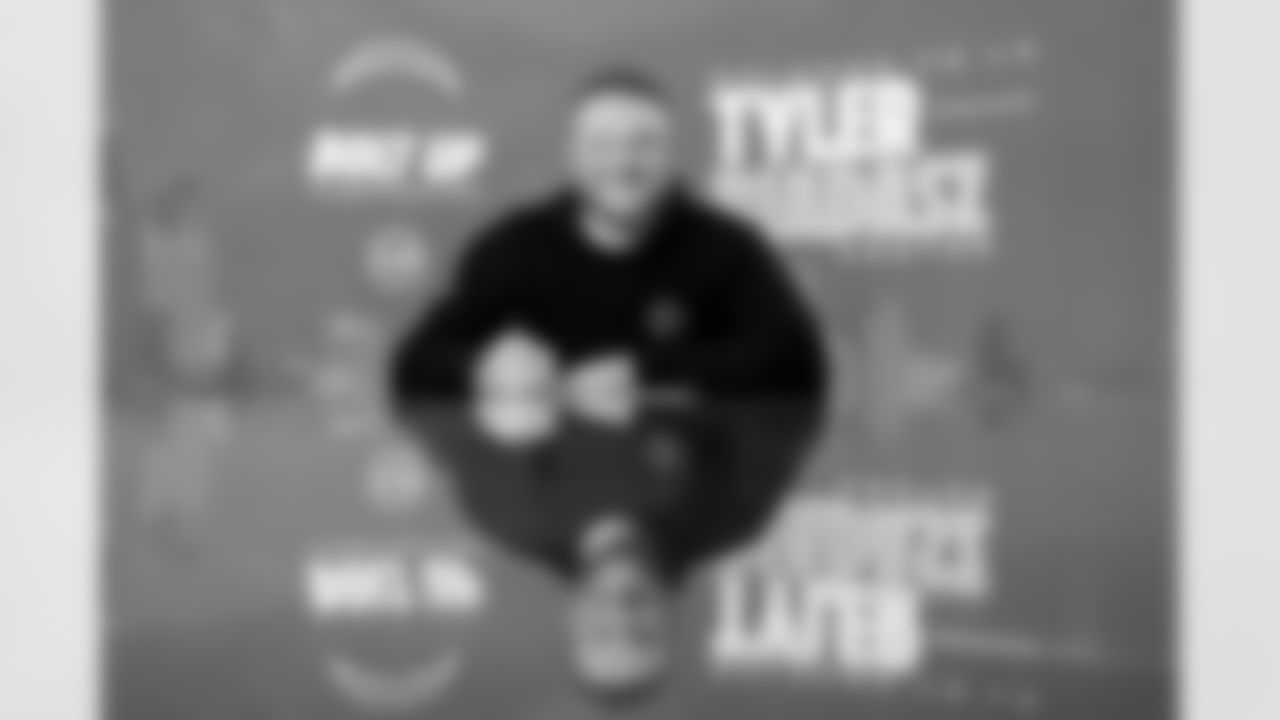 The Los Angeles Chargers sign Tyler Biadasz on Friday, March 6, 2026 at The Bolt in El Segundo, CA.