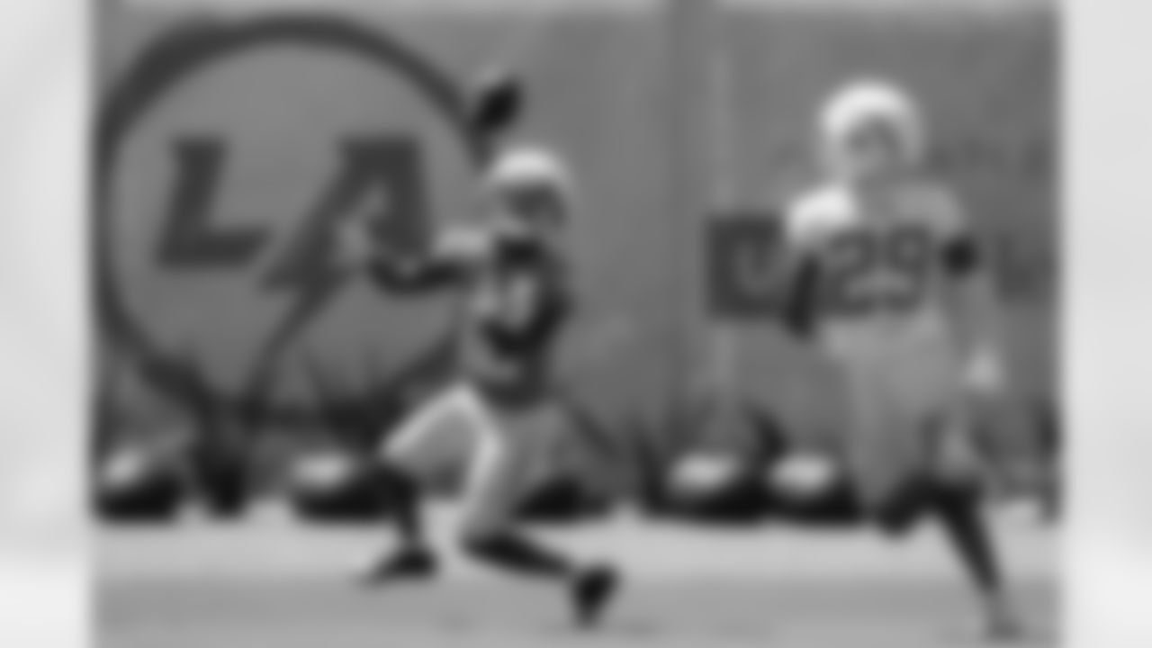 The Los Angeles Chargers practice on Thursday, September 5, 2024 at The Bolt in El Segundo, CA.