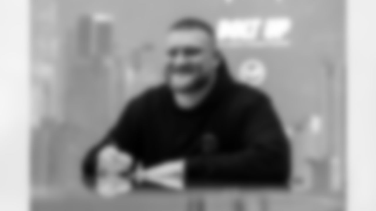 The Los Angeles Chargers sign Tyler Biadasz on Friday, March 6, 2026 at The Bolt in El Segundo, CA.