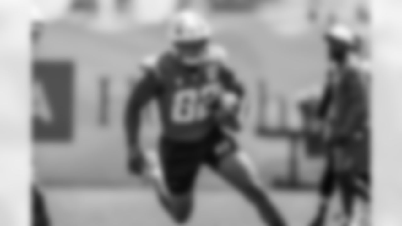The Los Angeles Chargers practice at Training Camp on Monday, August 4, 2025 at The Bolt in El Segundo, CA.