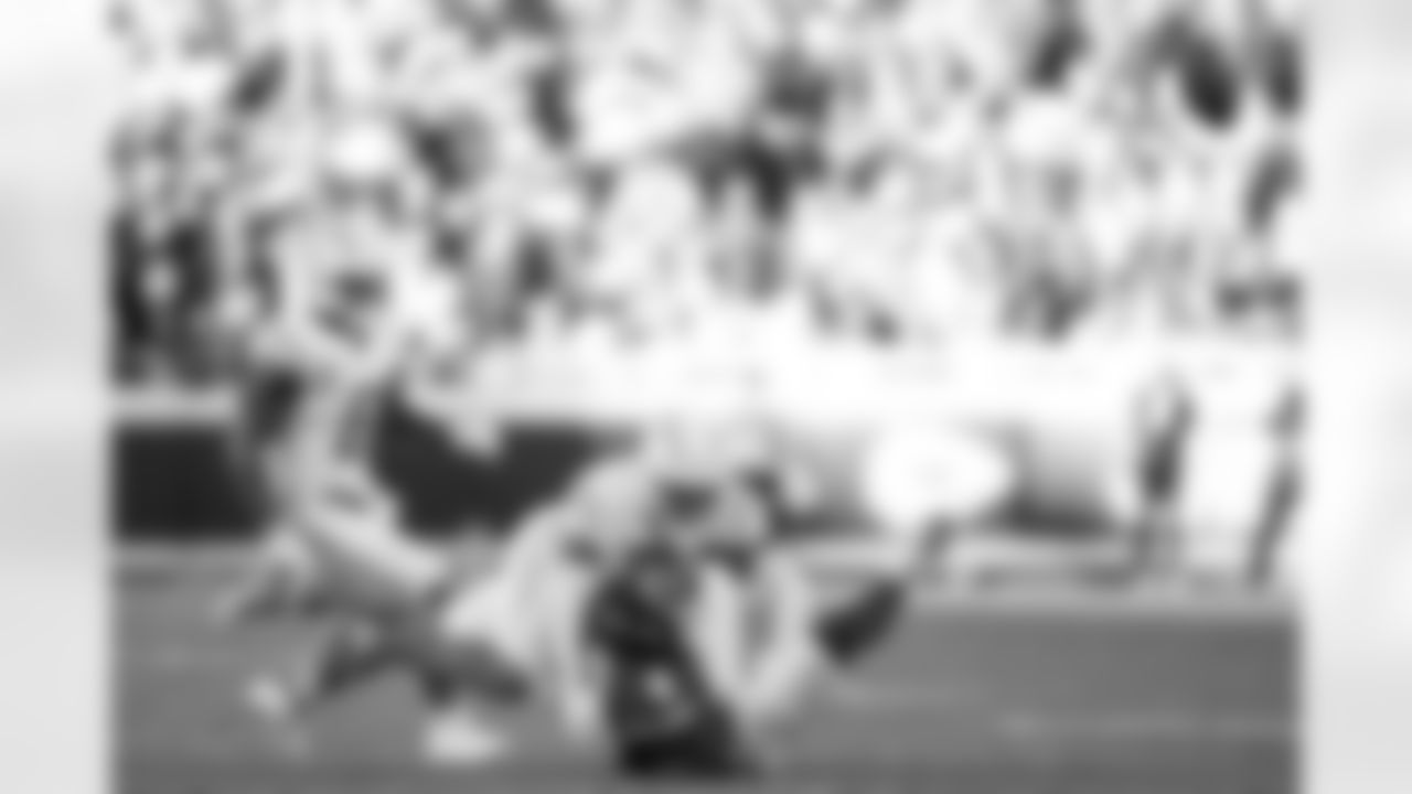 Chargers S Derwin James, Jr. (#3) in action during their Pro Bowl season.