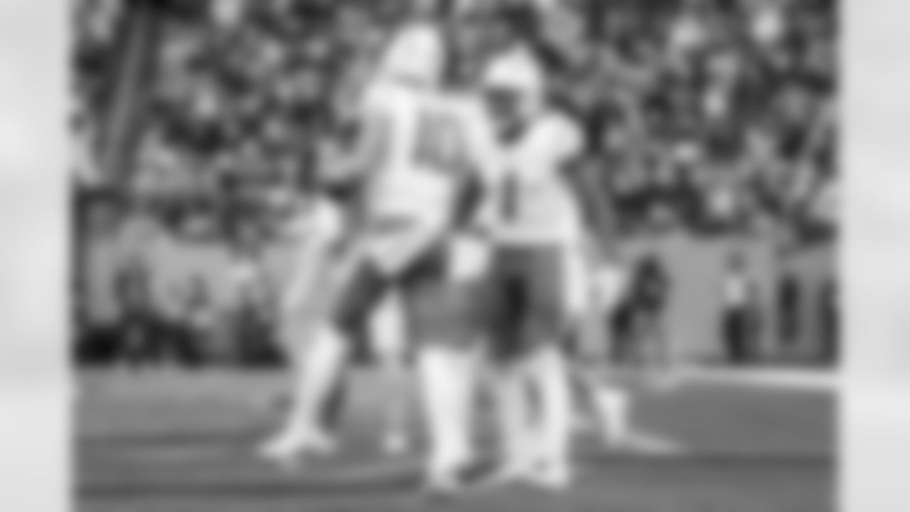 QB Justin Herbert (10) and WR Quentin Johnston (1)